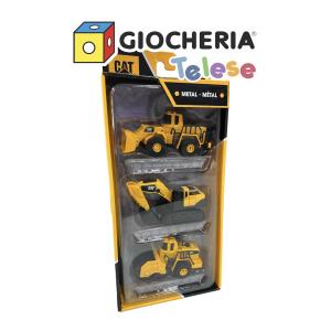 CAT - PACK 3 MEZZI CM.10  DIE CAST