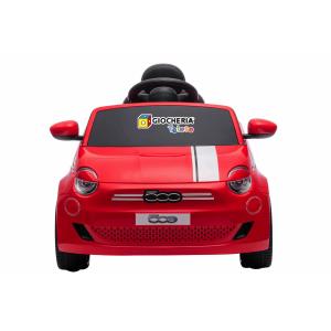 AUTO ELETTRICA FIAT 500E ROSSA 12V 