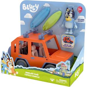 BLUEY VEICOLO JEEP CON PERSONAGGIO