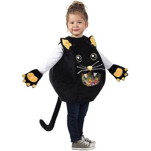 COSTUME GATTINA NERA PORTACARAMELLE INF.