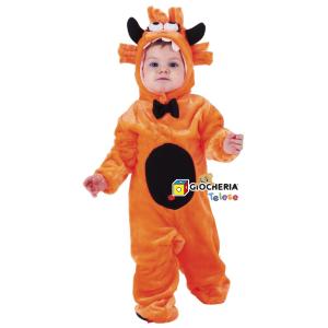 COSTUME BEBE MOSTRO ARANCIONE