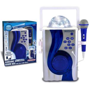 KARAOKE WIRELESS BOOM BOX EFFETTI DISCO