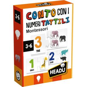 CONTO CON I NUMERI TATTILI MONTESSORI