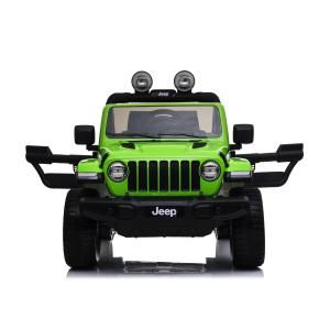 AUTO JEEP WRANGLER RUBICON 12V VERDE CON RADIOCOMANDO