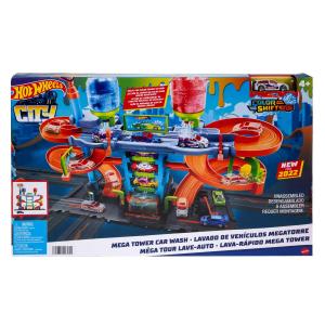 HOT WHEELS MEGA TORRE AUTOLAVAGGIO