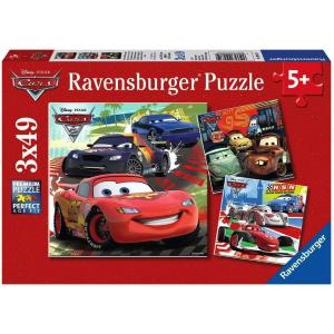 PUZZLE 3X49 PZ CARS 2