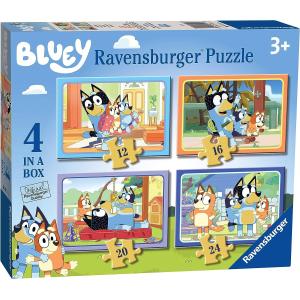 PUZZLE 4 IN A BOX BLUEY