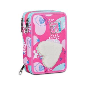 ASTUCCIO 3 ZIP SJ GANG PINKFUR GIRL