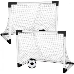 2 PORTE CALCIO MINI + PALLA