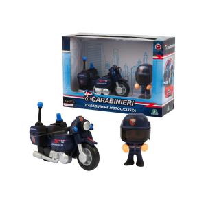 CARABINIERI - MOTO CON PERSONAGGIO