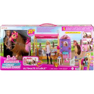 BARBIE RANCH DEI SOGNI PLAYESET CON BAMBOLA E CAVALLO