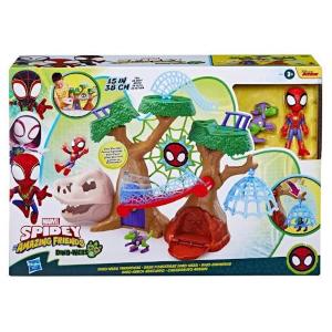 SPIDEY LA CASA SULL ALBERO PLAYSET CON PERSONAGGIO