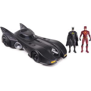 BATMOBILE FLASH E BATMAN 10 CM