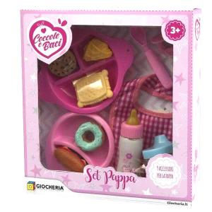 COCCOLE E BACI - SET PAPPA 9 ACCESSORI ASSORTITI