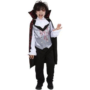 COSTUME VAMPIRO INSANGUINATO TAGLIA XS