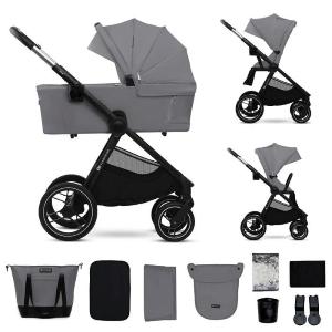 KINDERKRAFT CARROZZINA DUO NEA 2 GREY