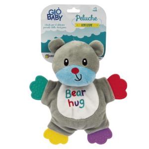 GIO' BABY - PELUCHE SENSORIALI DENTIZIONE ORSO/LEONE 2 MOD