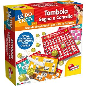 LUDOTECA TOMBOLA SEGNA E CANCELLA 48 CARTELLE NUOVA EDIZIONE