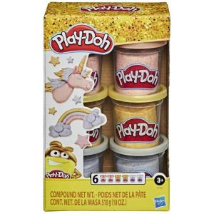 PLAYDOH VASETTI COLORI METALLICI